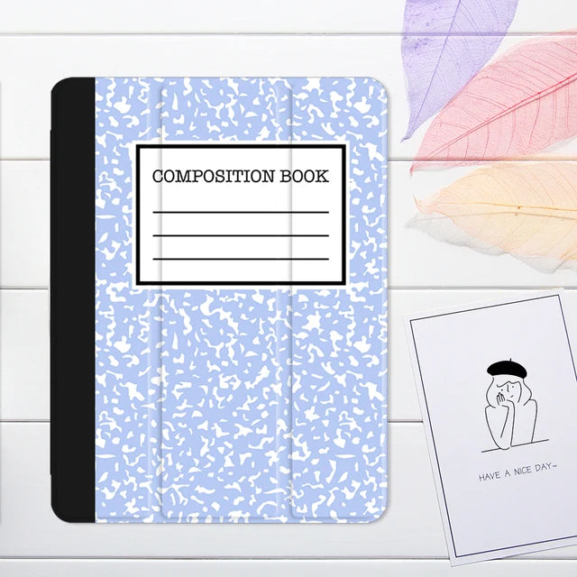 Book Style iPad Soft Back Cover