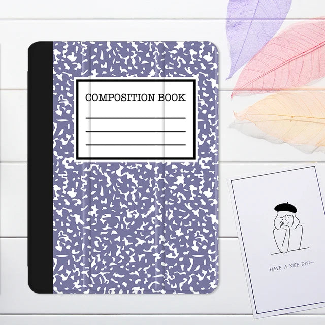 Book Style iPad Soft Back Cover