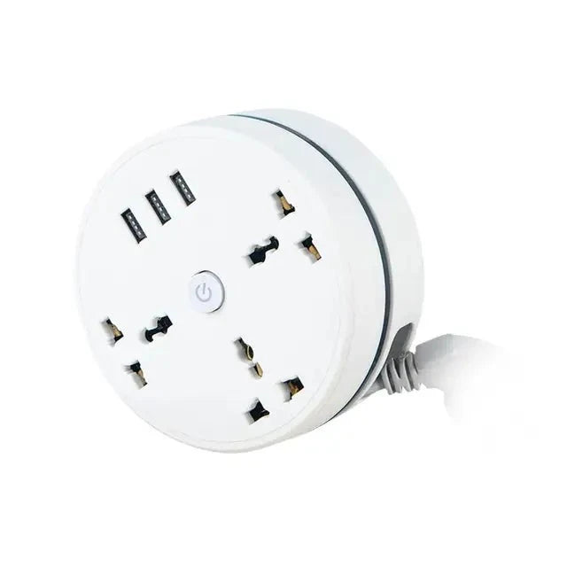 Round Electrical Socket Extention